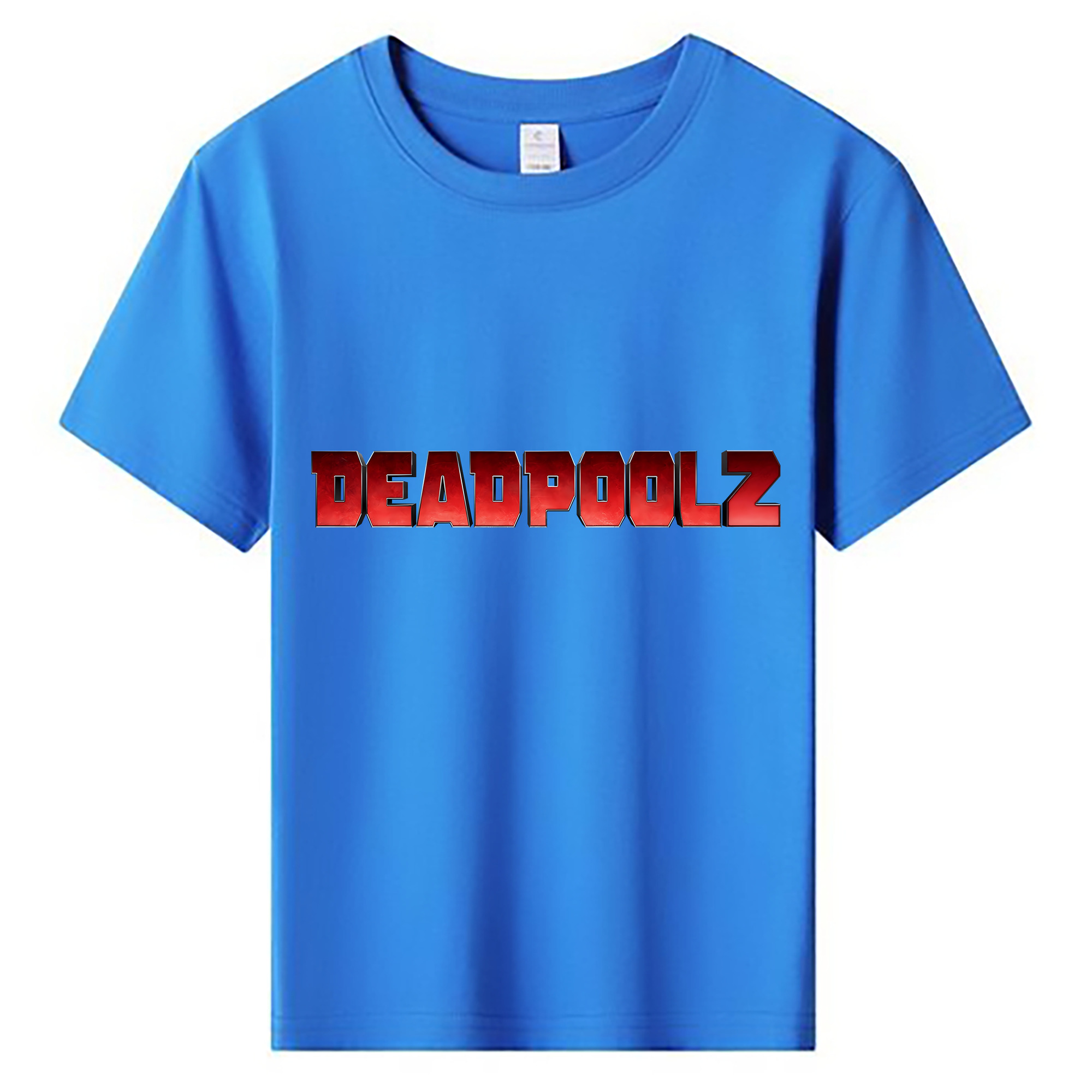（画像用） Deadpool デッドプール 綿100％キッズTシャツ（フロントプリント）